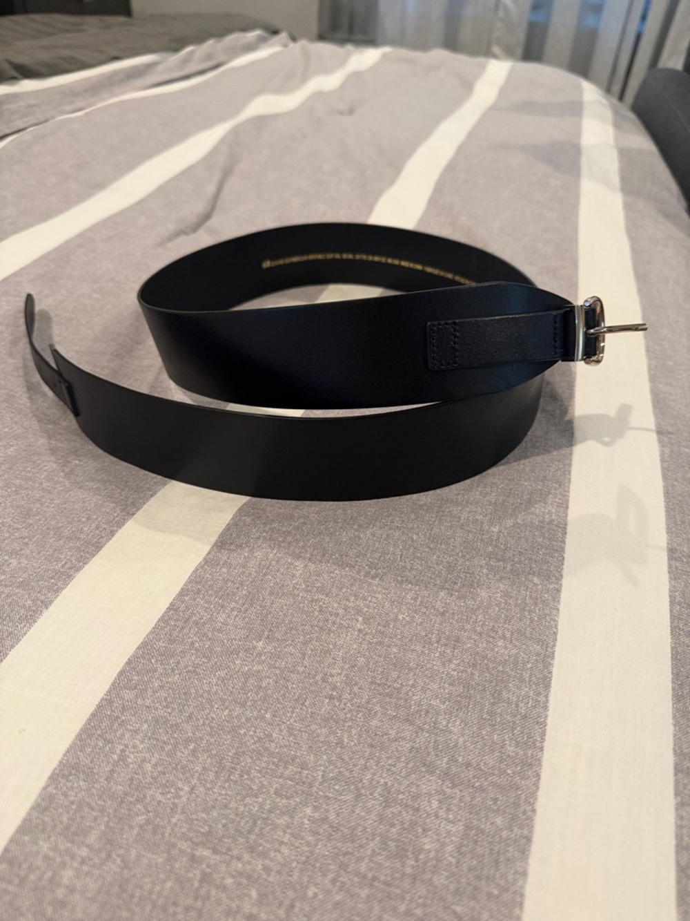H&M black belt XXL